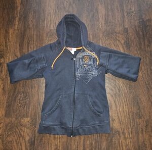 Vintage Team Nike San Francisco Giants Embroidered Swoosh Full-Zip Hoodie